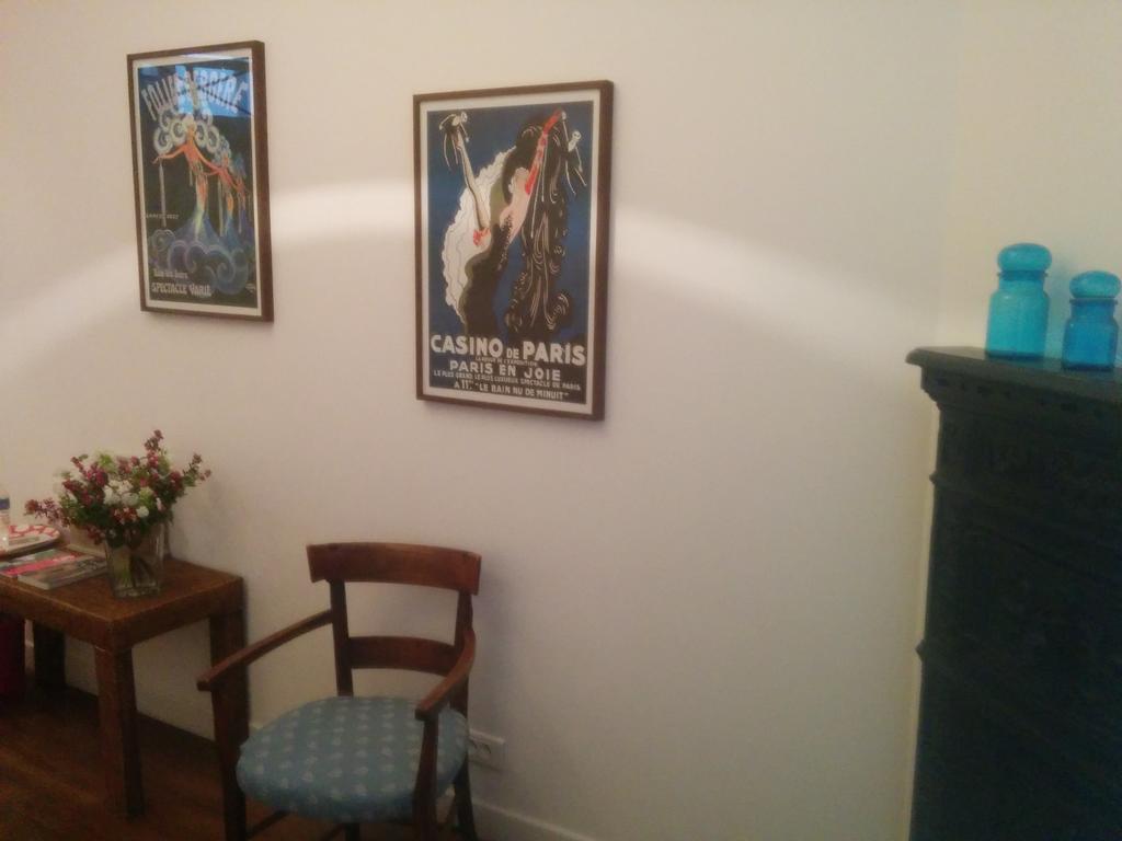La Cour Du 5Eme - Chambre D'Hotes Paris Værelse billede
